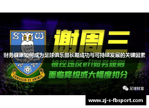 财务健康如何成为足球俱乐部长期成功与可持续发展的关键因素